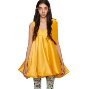 Kika Vargas - Yellow Sue Minidress